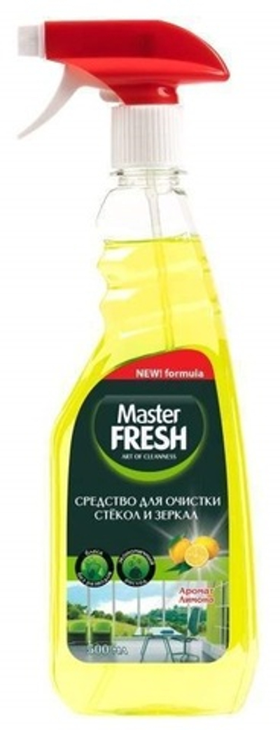 Master FRESH ср-во спрей д/стекол и зеркал 500мл.