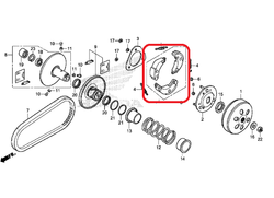 22535-KVB-900. WEIGHT SET, CLUTCH