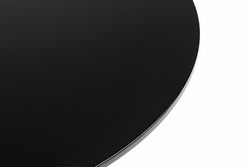 "Беллини" пластиковый круглый стол Ø80см, цвет темно-серый