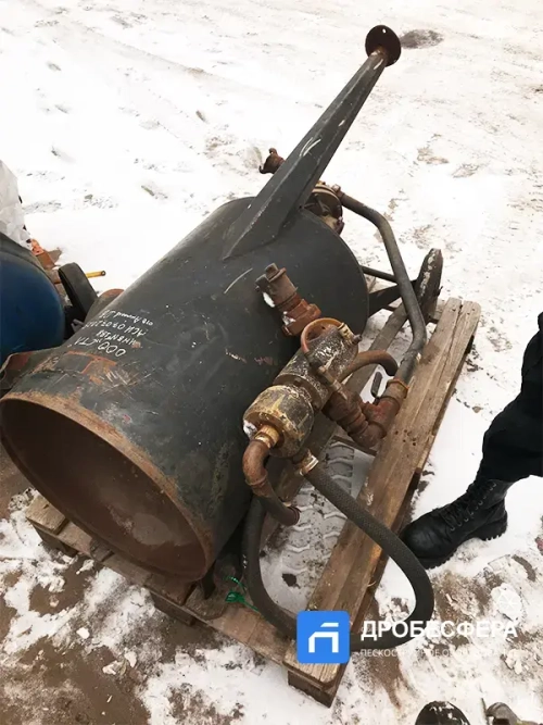 Ремонт пескоструйного аппарата PST 100