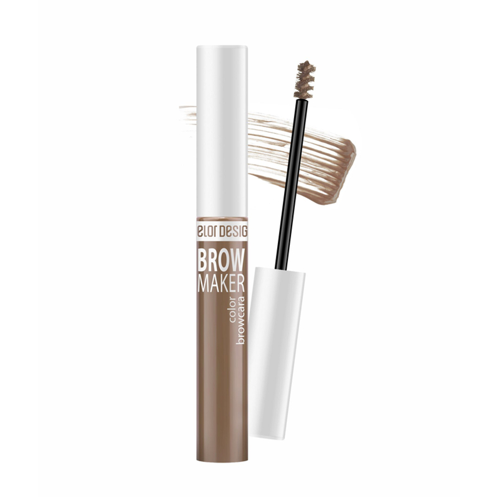 BelorDesign Тушь для БРОВЕЙ «BROW MAKER » тон 014 БЛОНДИНКА 6.5 мл