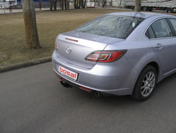 Фаркоп Oris на Mazda-6 (2008 -) HB, sedan (паспорт и сертификат в комплекте,без электрики) 4528-A