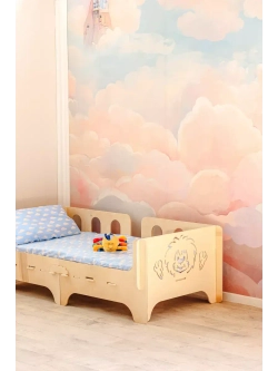 Кровать односпальная софа 140x70