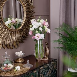 Ваза для цветов Кошка Шелби Бронза