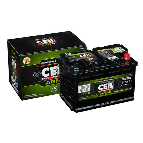Аккумулятор CEIL DIN AGM DIN74-AGM-L3 L DIN70AGML3L