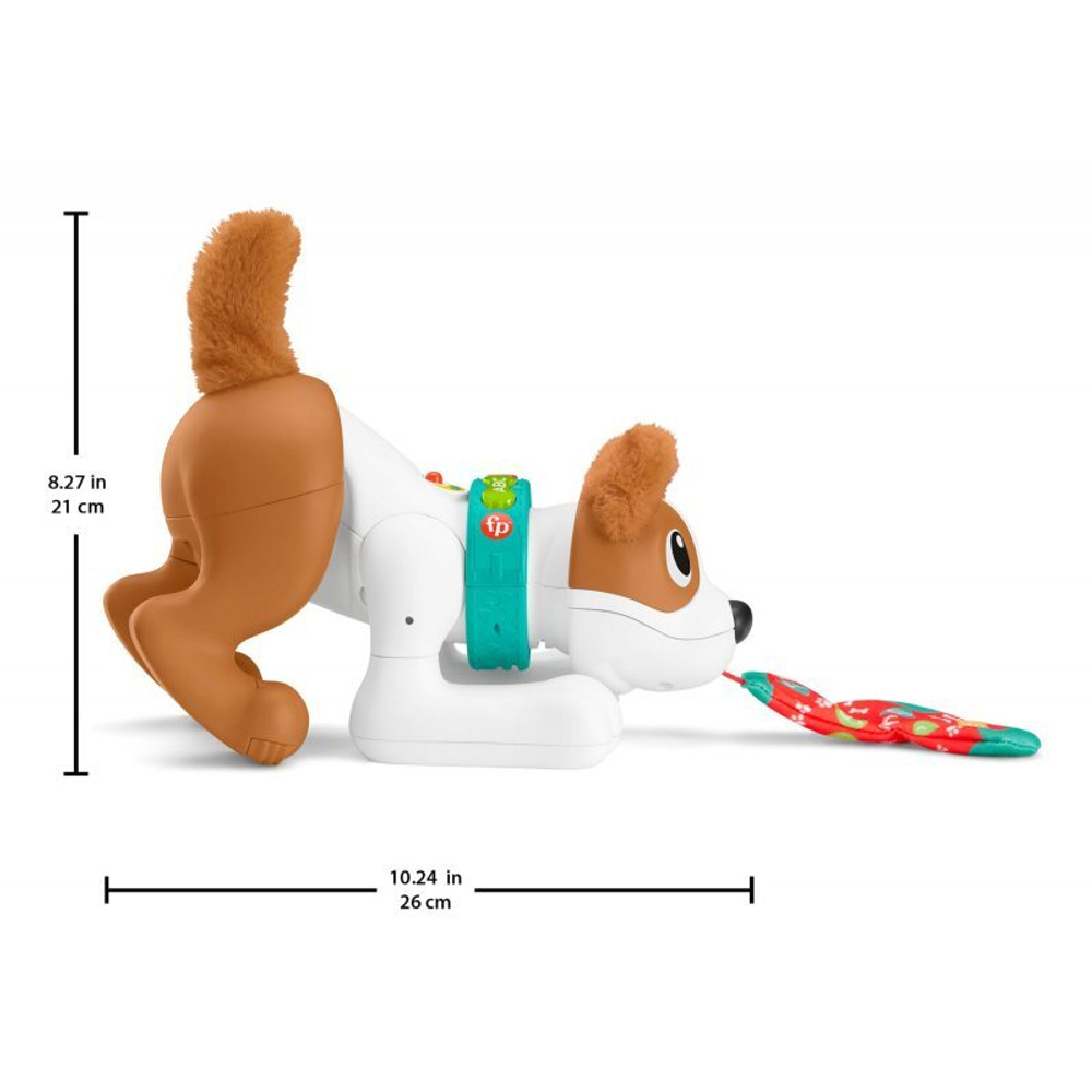 Fisher-Price Linkimals - Интерактивная обучающая собака &quot;Crawl za me&quot; HHH15