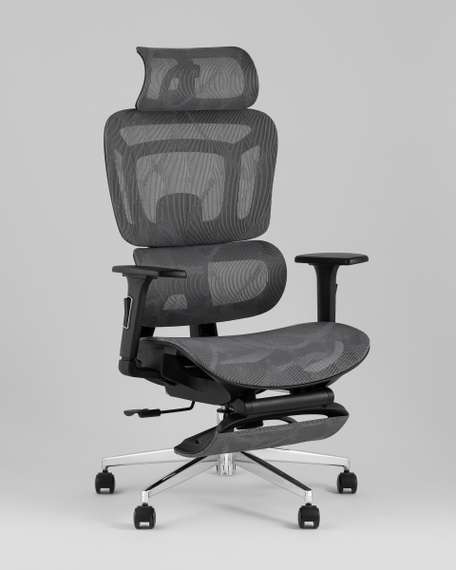 Кресло офисное TopChairs Nimbus серый