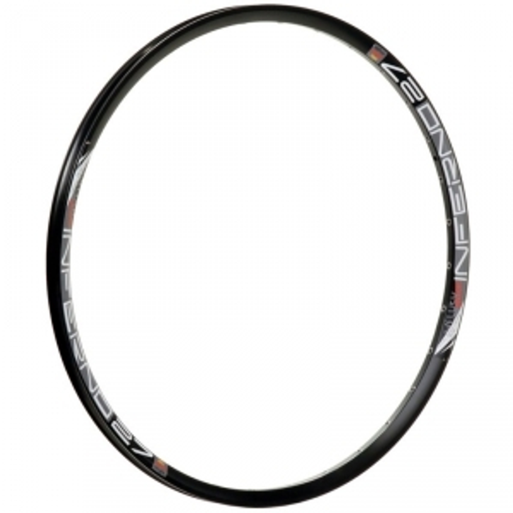 Обод 27.5" SunRingle Inferno-27 Клепаный AV 550гр ERD:558mm 32H Черный