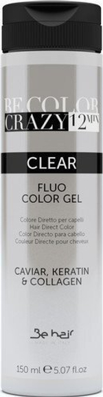 Be Hair Люминесцентный гель-краситель для волос прямого действия без аммиака - Be Color Crazy 12 Minute, 150мл