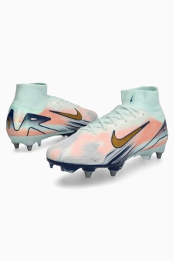 Бутсы Nike Zoom Mercurial Superfly 10 MDS Elite SG-Pro - голубой