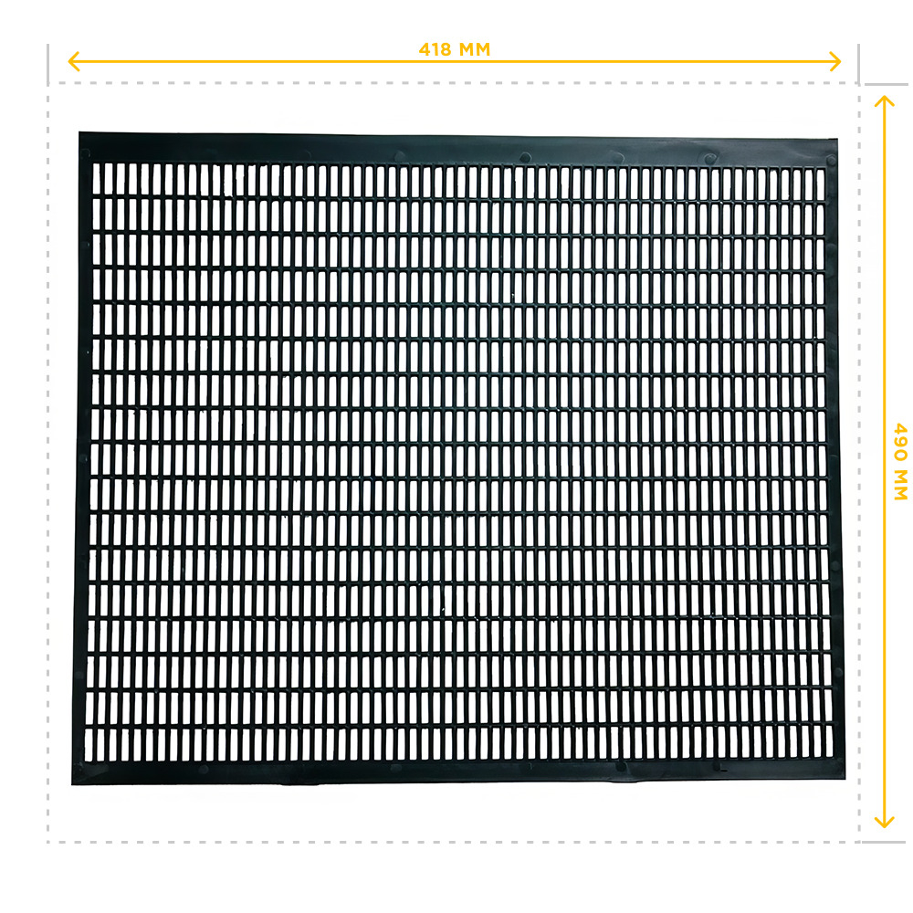 Решетка разделительная ганемановская на 10 рам улей 500*420 (пластм)