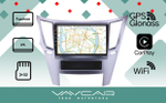 Магнитола для Subaru Legacy 5, Outback 4 2009-2014 (левый руль, рамка серебро) - Vaycar VA71-0061 на Android 13, 8-ядер, 2Гб-32Гб, 4G SIM-слот
