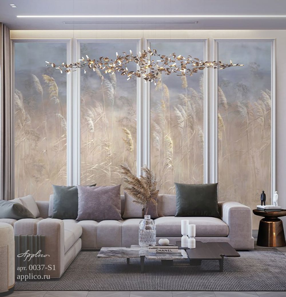 Бесшовная фреска Ардженто 0037-S1, 2,7 м (Ширина 4 м)