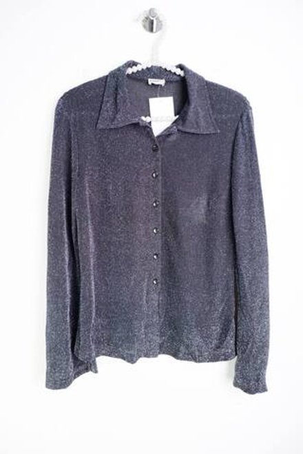 Блузка Daniela блестящая, маркировка 36, визуально на 42 размер