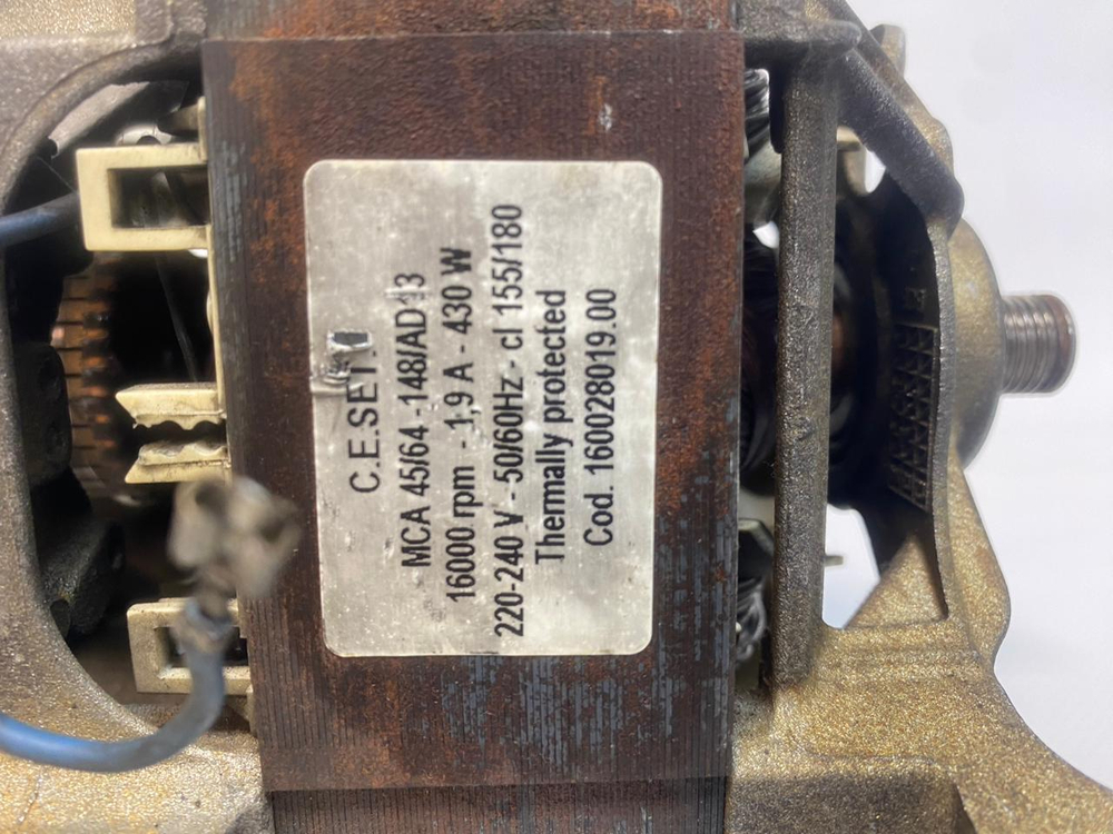 88 Двигатель для стиральной машины Ariston 160028019.00 б/у - 6 контактов