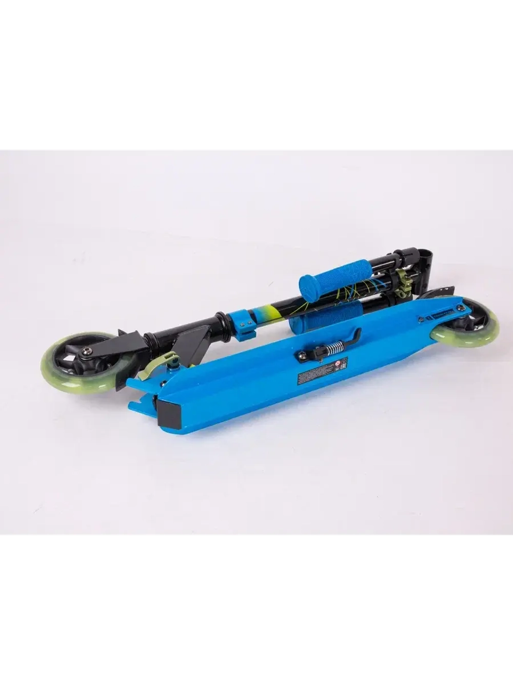 Самокат Тech Тeam COMFORT 125 blue 1/4 голубой
