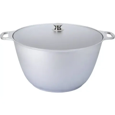 Кастрюля 20л литой алюминий с крышкой кл200