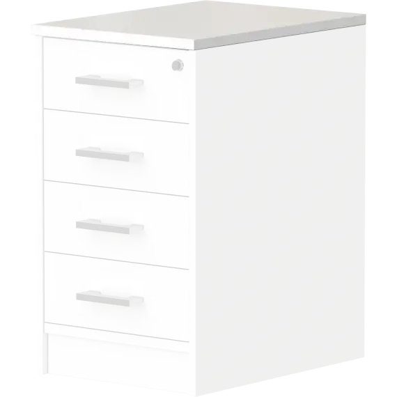 Крышка к приставным тумбам А-707.60 Белый 600x440x22 Арго