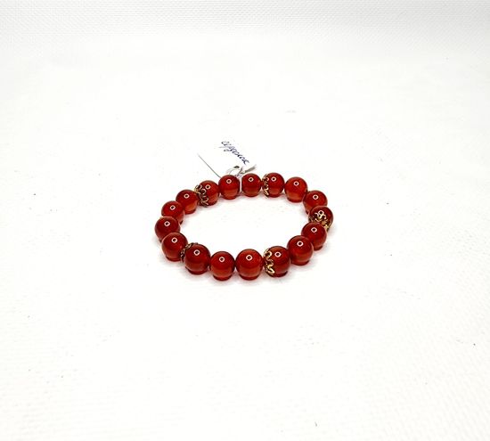 Браслет из натурального камня Сердолик