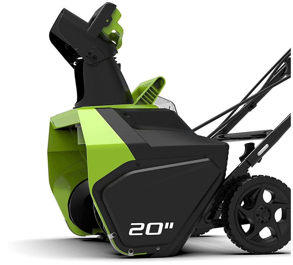 Снегоуборщик GREENWORKS GD40SB 40В,51см,б/щ,1хАКБ 4Ач и ЗУ (2600607)