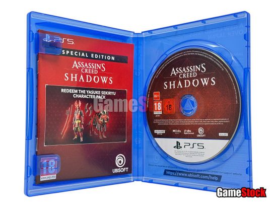 PS5 Assassins Creed: Shadows Special Edition (Б/У, Русские субтитры, PPSA-20397)