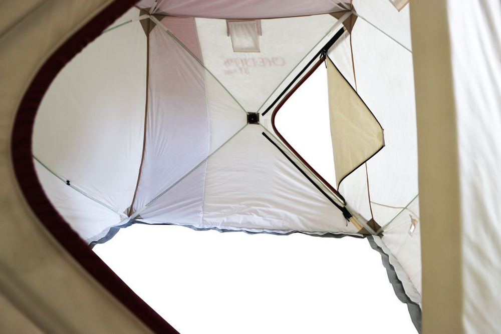 ЗИМНЯЯ ПАЛАТКА «СНЕГИРЬ» 3Т LONG КОМПАКТ