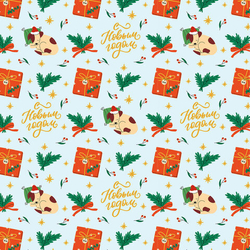 Бумага упаковочная НГ металл Twinkle 70х100см ассорти 1шт