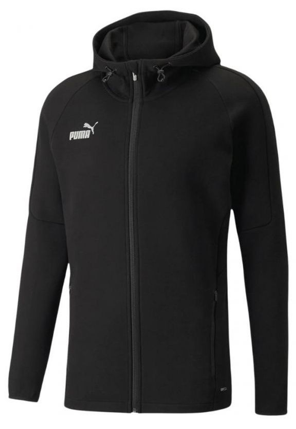Куртка теннисная Puma Teamfinal Casuals Hooded Jacket - puma black