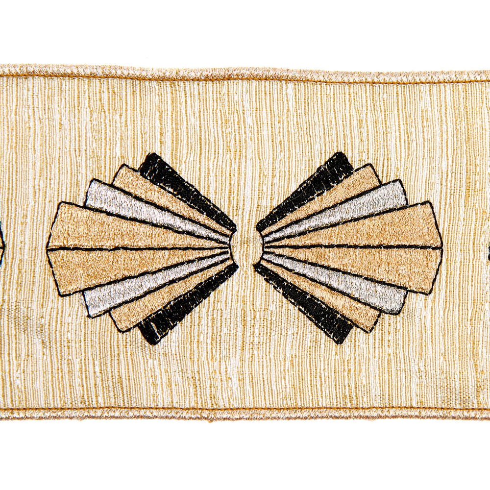 Лента ART DECO LINEN RIBBON Лента Goodwill Кремовый