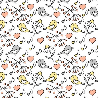 Веселые птички