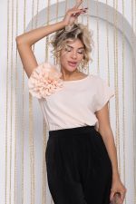 Блуза Розали (персик) Б12146-41 LT Collection