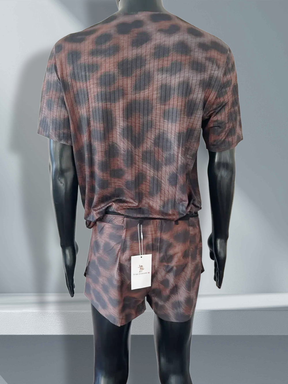 Леопардовые шорты бега TRS 2026 M