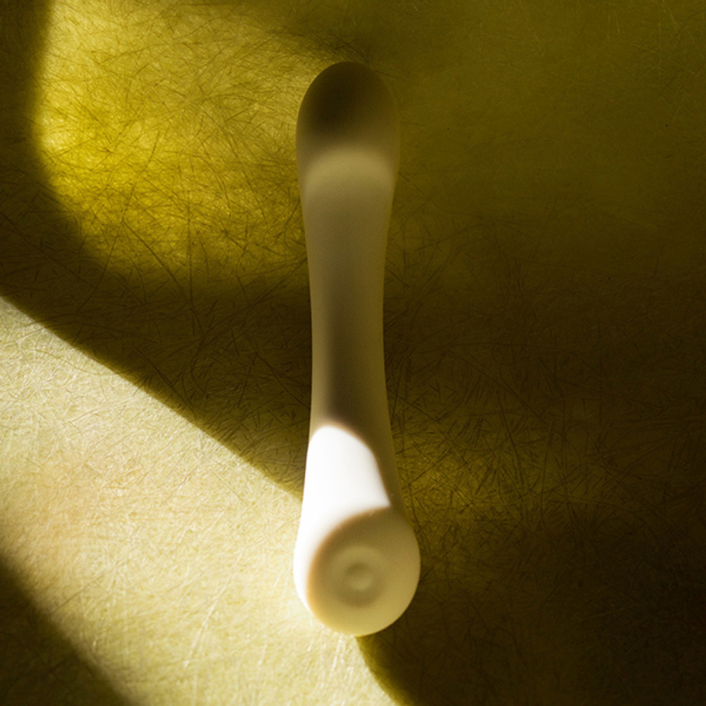 Серый аккумуляторный вибратор 17,8 см для зоны G Sose Mirage MI00105