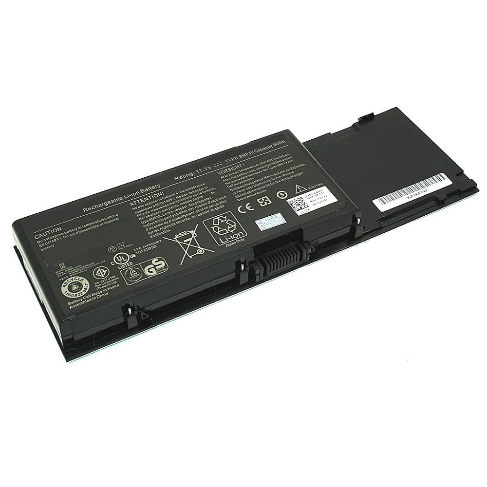 Аккумуляторная батарея для ноутбука Dell Precision M6500 (312-0215) 11.1V 90Wh