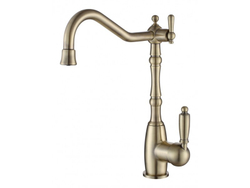 Смеситель для кухни  с переключателем на питьевую воду  Aksy Bagno   TL-18083-bronze