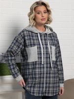 Рубашка Больше чем стиль НЬЮ (синяя) Б15126-50М LT Collection