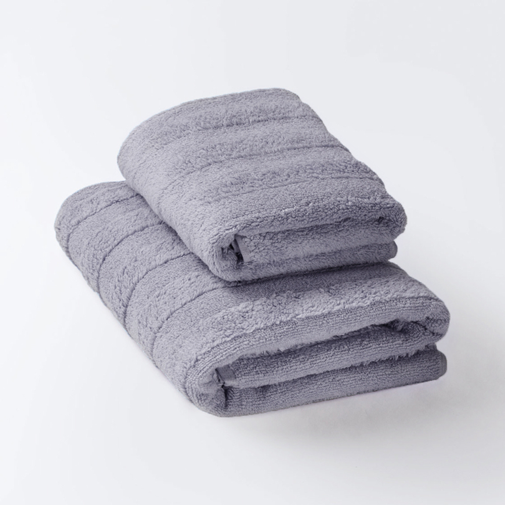 Набор полотенец Авеню 70х130 + 50х90 серый