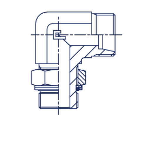 Штуцер FRG90 DS20 M27x2 (корпус)