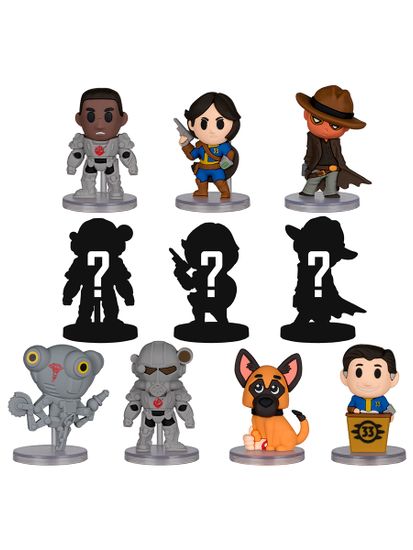 Фигурка случайная по сериалу Фоллаут 6 см 1 шт / Fallout TV Figure Blind Bag Wv1 Asst
