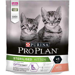 Pro Plan корм для котят стерилизованных с лососем (Kitten Sterilised)