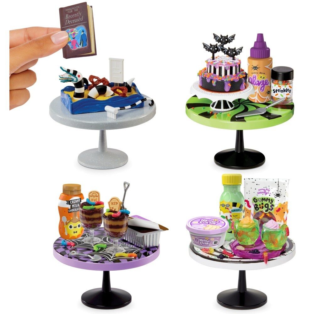 MGA's Miniverse - Мини шар-сюрприз Хэллоуина "Битлджус" Make It Mini Food 531111 / артикул   531111  / GTIN 035051531111