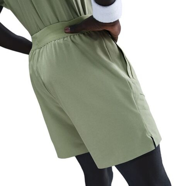 Мужские теннисные шорты Nike Court Advantage Dri-Fit 6in - oil green/white