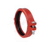 Муфта жесткая грувлок ковкий чугун XGQT01 Ду200 (Дн219) Ру25 JIANZHI
