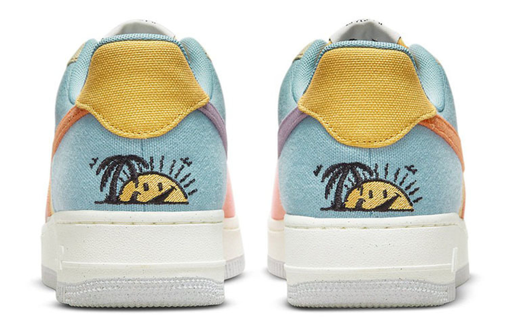 Кроссовки Nike Air Force 1 Low "Sun Club" (Женская размерная сетка)