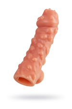 Насадка на фаллос KOKOS Cock Sleeve 003 L – крупные бугорки, 17,6 см