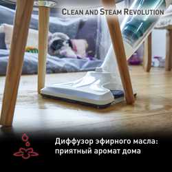 Паровой пылесос Tefal Clean & Steam Revolution VP7777WH