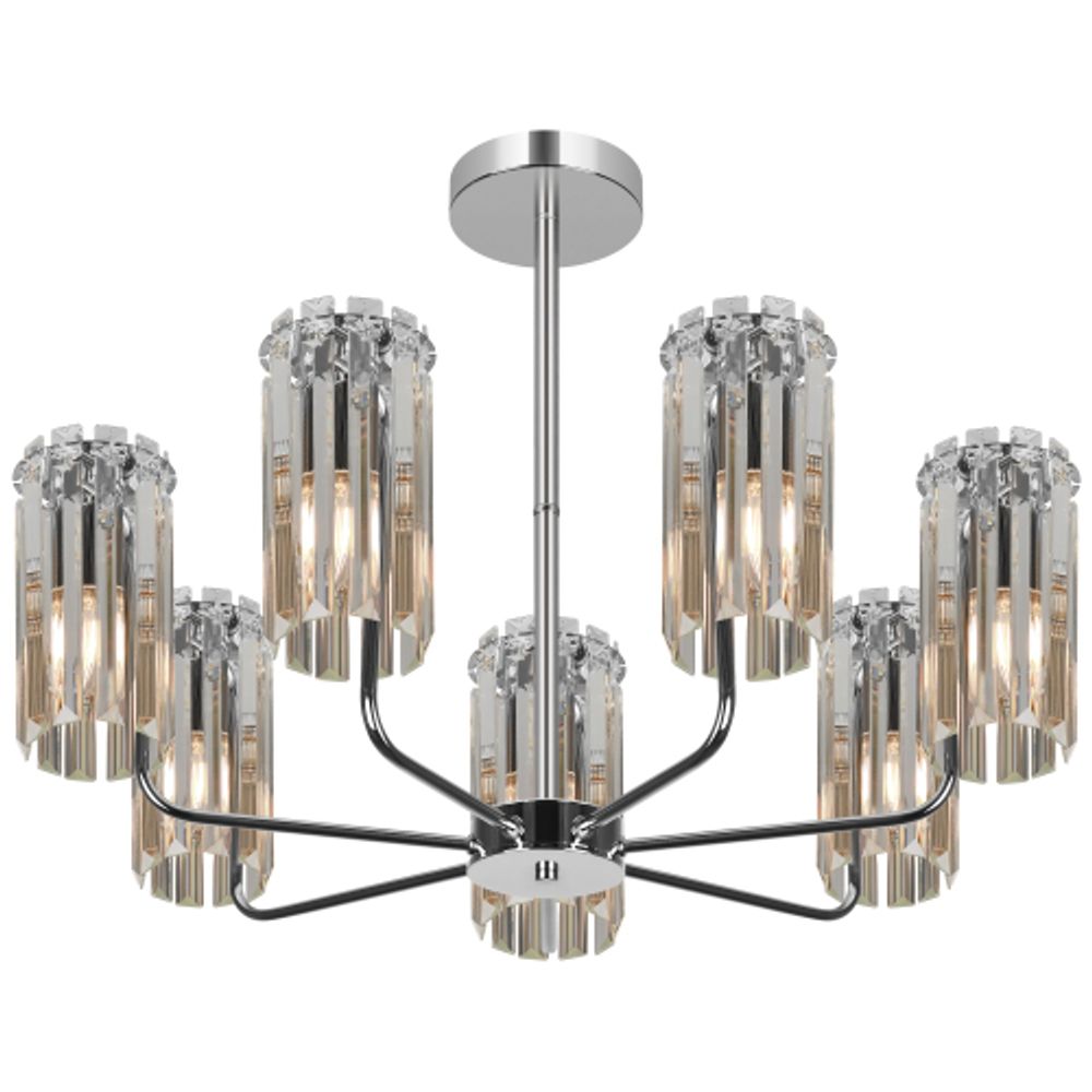 Люстра Rivoli Ifa 1063-307 7хЕ14 40 Вт хрусталь | Rivoli