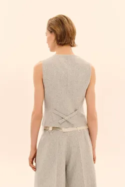 Жилет (Office Days), серый