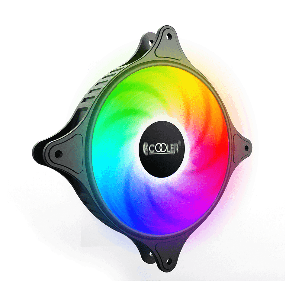 Вентилятор для корпуса PCCooler FX 120 ARGB BK 1x(120x120x25mm) 1000-2000 RPM 52,79CFM Black