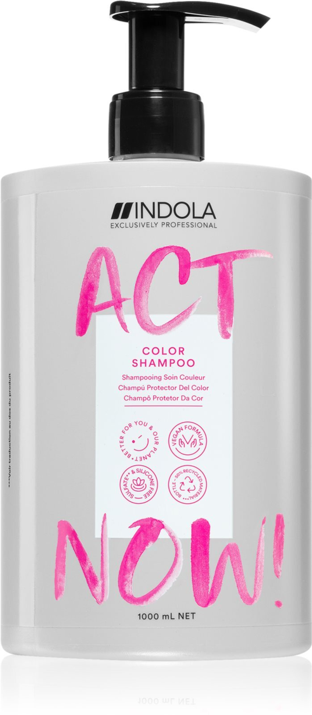 Indola Act Now! Color - шампунь для защиты цвета /   1000  ml  / GTIN 4045787578324